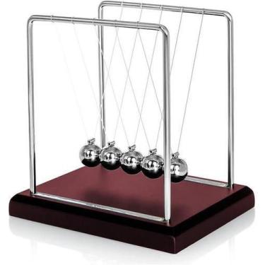 Imagem de Pêndulo De Newton Decorativo Mesa De Escritório - Onyx