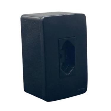 Imagem de Conjunto Tomada Simples 10a 3 Pinos Sistema X Caixa Sobrepor - FAME