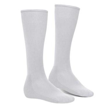Imagem de Meião de Futebol Infanto-Juvenil Selene 4171, Masculino, 39-43, Branco