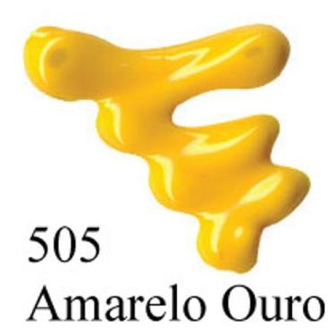 Imagem de Tinta Dimensional Brilliant Relevo Acrilex 35ml, 505 - OURO