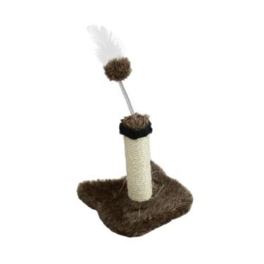 Imagem de Arranhador Para Gato Coqueirinho De Sisal Para Filhotes e Adultos - Mi