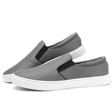 Imagem de Slip On Vegano Sapatênis Para Homem Calce Fácil Com Elástico - Bellaro