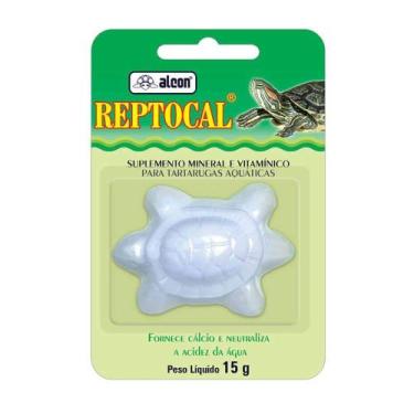 Imagem de Suplemento Alcon Tartaruga Reptocal - Alcon Pet