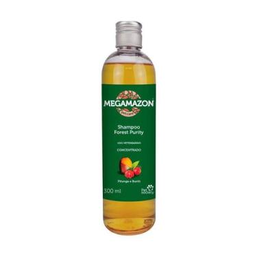 Imagem de Shampoo Megamazon Forest Purity Pitanga para Cães e Gatos 300ml - Pet 