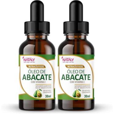 Imagem de 2x Óleo de Abacate Com Vitamina E em Gotas 30ml Nataly - Nataly 