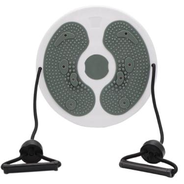 Imagem de Tabuleiro de torção abdominal, disco de torção de cintura para exercícios com 8 ímãs, torção fitness com alças, ajuste da cintura, equilíbrio de emagrecimento, disco rotativo, prancha multifuncional,