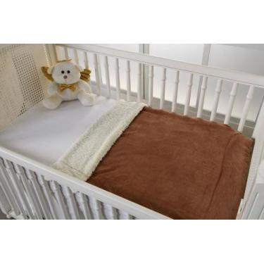 Imagem de Saída de maternidade para recém nascido cor rosê manta - BruceBaby Bor