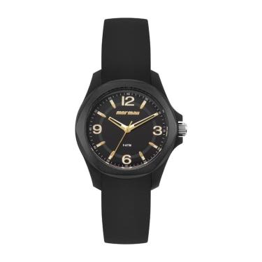Imagem de Relógio Mormaii Feminino Ref: Mo2036jh/8p Esportivo Analógico Black