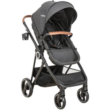 Imagem de Carrinho de Bebe Passeio Moises Kiddo Cosmos Melange Preto
