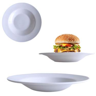 Imagem de Prato Fundo em Melamina Restistente Buffet Restaurantes 17cm - Fx