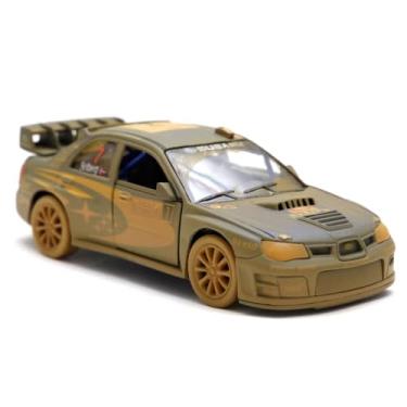 Imagem de Power Toys TECH - Miniatura Impreza Wrc 2007 Sujo De Terra ou Limpo Coleção: Carrinho de Ferro com Portas que Abrem e Pneus de Borracha 1:32 (Sujo de lama)