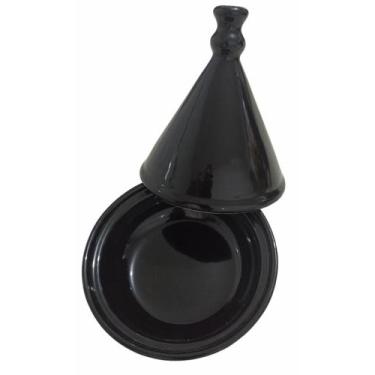Imagem de Saleiro Marroquino ou Tagine de porcelana - VDDECORA LAR, Preto