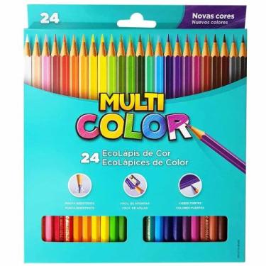 Imagem de Lapis De Cor 24 Cores FABER CASTELL Multicolor Ecolapis - Faber-Castel