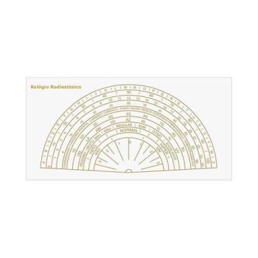 Imagem de Placa Radiônica Relógio Radiestésico - Auxilia na análise quantitativa