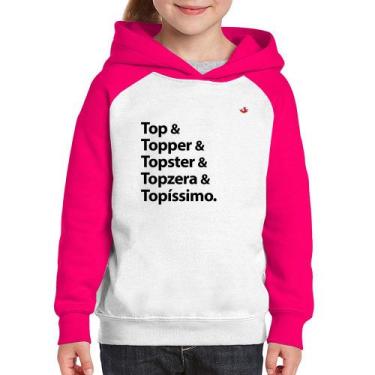 Imagem de Moletom Infantil Top & Topper & Topster & Topzera & Topíssimo - Foca n