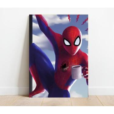 Imagem de Placa Decorativa Homem Aranha / Spider-Man 20x29cm - MIMOS CRIATIVOS -