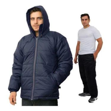Imagem de Jaqueta Masculino Impermeável + Calça Impermeável Frio Intenso, Neve -