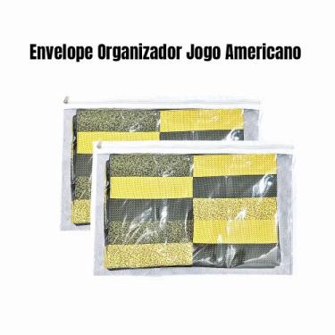 Imagem de Envelope Organizador Jogo Americano 2UN - ORGANIZZU