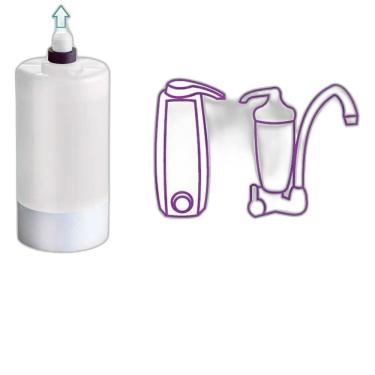 Imagem de Kit 3 Refis Para Lorenzetti Acqua Bella E Vitale - Branco