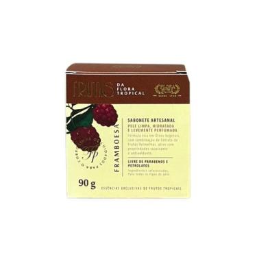 Imagem de Sabonete artesanal de framboesa 90g flora pura