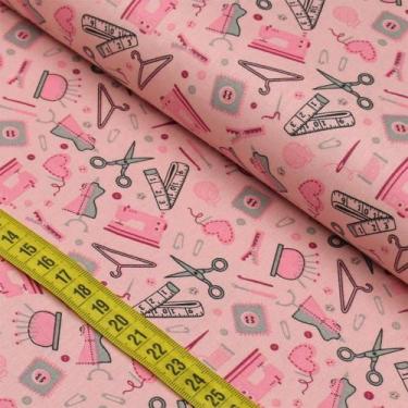 Imagem de Tecido Estampado para Patchwork - Corte e Costura 2683 (0,50x1,40) - C