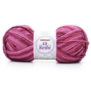 Imagem de Lã Seda Mescla Círculo 100g, 9517 - MESCLA VERMELHO