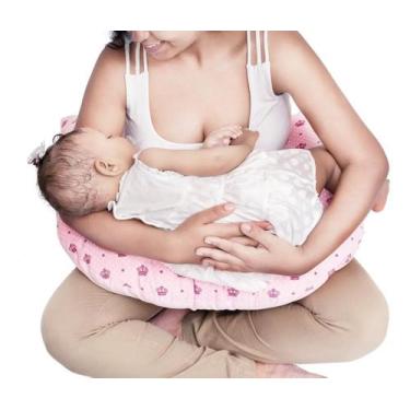 Imagem de Almofada Para Amamentação Travesseiro MENINA - CLICK TUDO