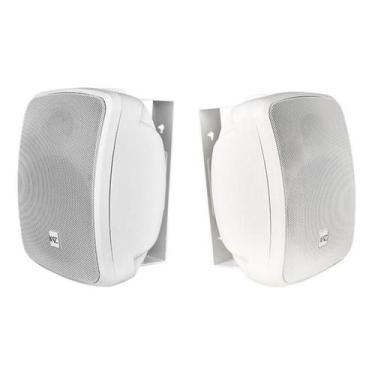 Imagem de Kit 2 Caixa De Som Ambiente Passiva 5 " 300W Branca K5 K - Kaz Audio