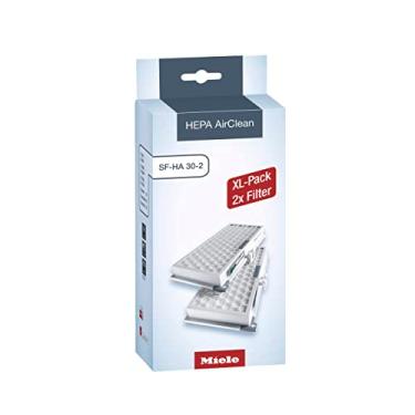 Imagem de Miele Filtro de vácuo HEPA AirClean SFHA30-2, vida útil de 12 meses, com indicador de mudança de filtro de faixa de tempo - Pacote GG para 2 anos de ar limpo