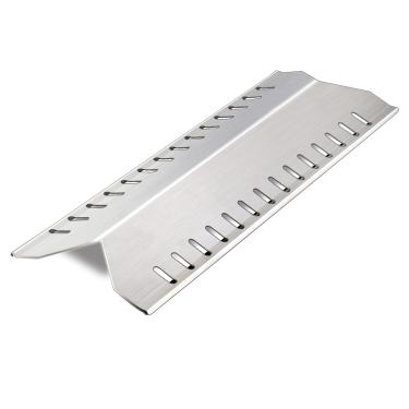Imagem de Grill Heat Plates Gas BBQ Parts Replacement for Broil-Mate 24025HNT, Master Forge 30030MSF, Huntington 6301-24, 19 9/16” Stainless Steel Repair Kit Grill Heat Shield Tent, Burner Cover, Flame Tamer