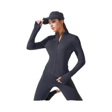 Imagem de Jaqueta de Yoga Feminina para Emagrecimento - Modelo 2024 com Zíper, L