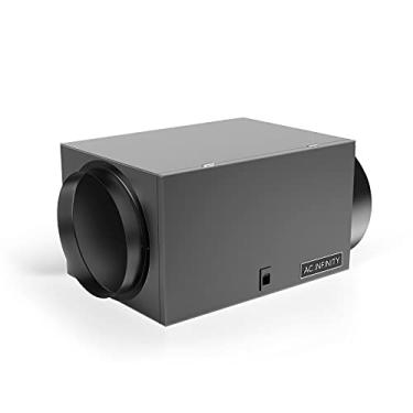 Imagem de AC Infinity Caixa de filtro em linha de 25,4 cm com filtro de alta eficiência, kit de filtragem HVAC para toda a casa, serve para ventiladores de duto em linha de 25,4 cm para entrada de ar fresco e