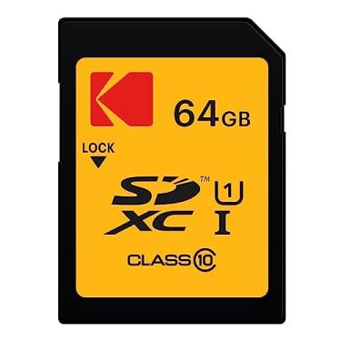 Imagem de KODAK Cartão SDXC 64GB UHS-I U1 V10 Premium, velocidade de leitura de até 85 MB/s, para vídeo Full HD e imagens de alta resolução, compatível com padrão SDXC - EKMSD64GXC10K