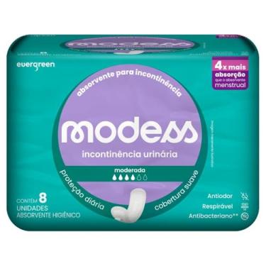 Imagem de Absorvente Modess Incontinência Moderada 8un