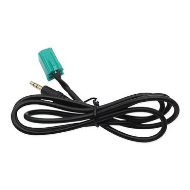 Imagem de Car 3.5mm Aux Cable ISO 6 Pins Male Jack A-dio Suit