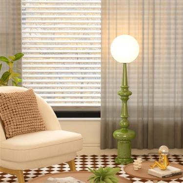 Imagem de Lâmpada De Chão Contemporânea Luxo Sala De Estar Familiar Quarto De Estudo Villa Hotel Casas Modelo LED Retro Criatividade Decorativa Luz De Pé (Estilo 54)