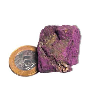 Imagem de 01 Purpurita Bruta Pedra Natural 2 a 5cm 25 a 50g Tipo C - CristaisdeC