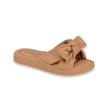 Imagem de Sandalia Chinelo Modare Feminino Conforto Slide Nobuck Ultra Soft Orto