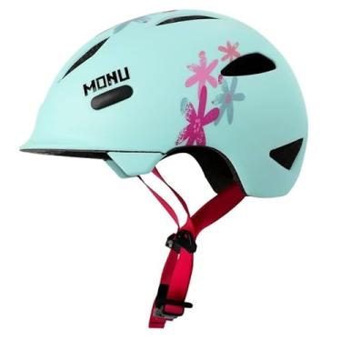 Imagem de Capacetes infantis para andar de patins Capacetes de skate Capacetes de bicicleta (verde, X-Pequeno)