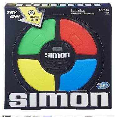 Imagem de Jogo Simon Classic Hasbro Gaming com baterias incluídas
