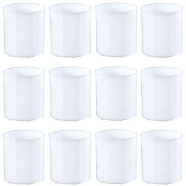 Imagem de 12 forma para queijo minas frescal e ricota 500 gramas 1/2kg - INJESUL