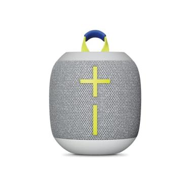 Imagem de Caixa de Som Bluetooth Ultimate Ears WONDERBOOM 4, À Prova D´Água e Poeira, Flutuante, Som Grave de 360 Graus, Alcance de 40M, Até 14h de Bateria e Carregamento USB-C - Cinza