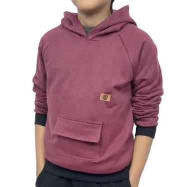 Imagem de A Melhor Blusa De Moletom Flanelada Infantil Juvenil Menino - Paraíso 