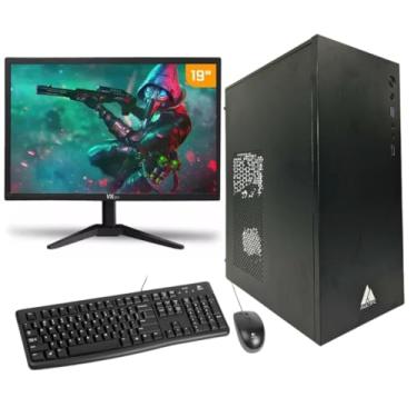 Imagem de Computador Pc Completo i5 6ª Geração MultiPc 16 GB Ram SSD 512 GB Windows 10 Pro com Teclado Mouse e Monitor 19"