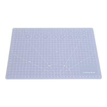 Imagem de Ferramenta Feita à Mão Não Refletiva para Carimbo de Borracha, para Ferramentas de Couro Artesanal Manual Manual DIY Ferramentas de Corte de Esteiras (Tábua de corte a4