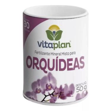 Imagem de Fertilizante em Pastilha p/ Orquídeas Liberação Lenta c/ 50g VITAPLAN 