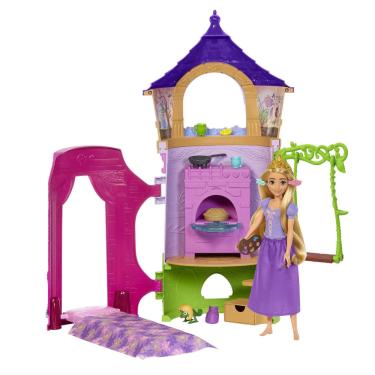 Imagem de PRINCESA DISNEY TORRE DA RAPUNZEL HLW30 - MATTEL