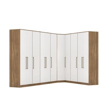 Imagem de Guarda- Roupa de Casal c/ 10 Portas Armário espaçoso Modulado - Moveis Leartam