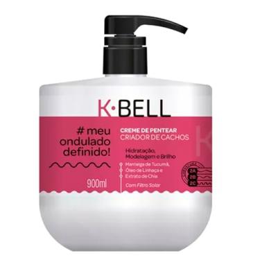 Imagem de K-BELL Meu Ondulado Definido Creme de Pentear 900ml – Alta Performance, Hidratação e Controle de Frizz para Cabelos Tipo 2