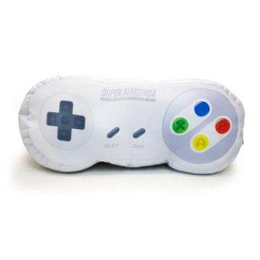 Imagem de Almofada Geek Controle Vídeo Game Para Sofá Sala Retangular - Cine Cou